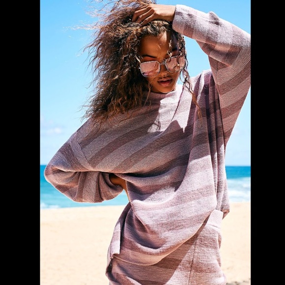 Free People Malibu Surf Sweater Shorts 